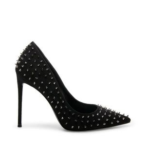 Steven by Steve Madden Blk Suade and Studded high heel.